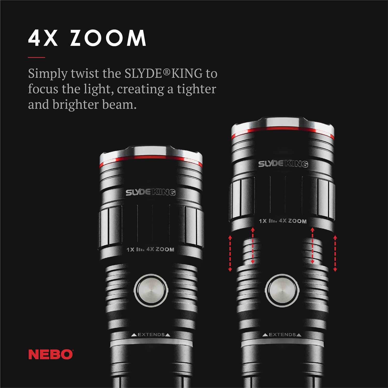 NEBO® Slyde™ King 10
