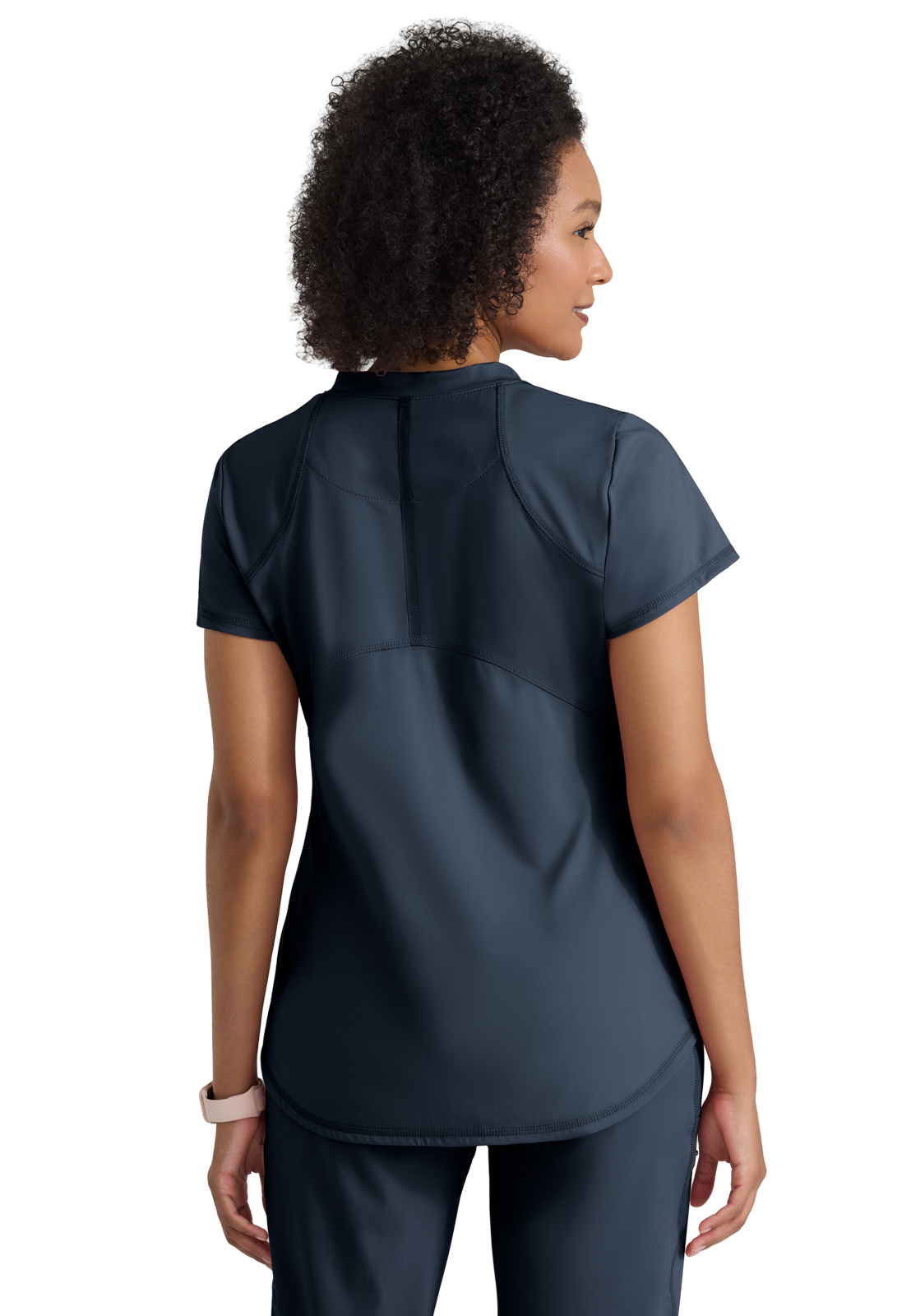 Grey's Anatomy Knit Stretch - Women's Two-Pocket V-Neck Define Scrub Top 3