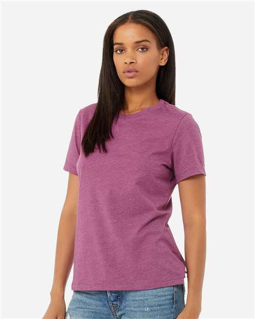 Women's Relaxed Fit Heather CVC Tee - 6400CVC 242