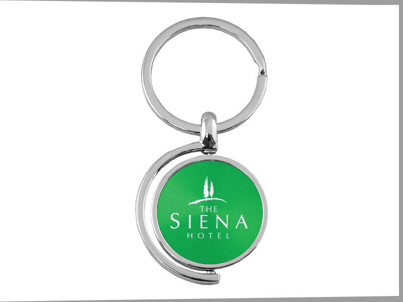 Swirly Spinner Keytag