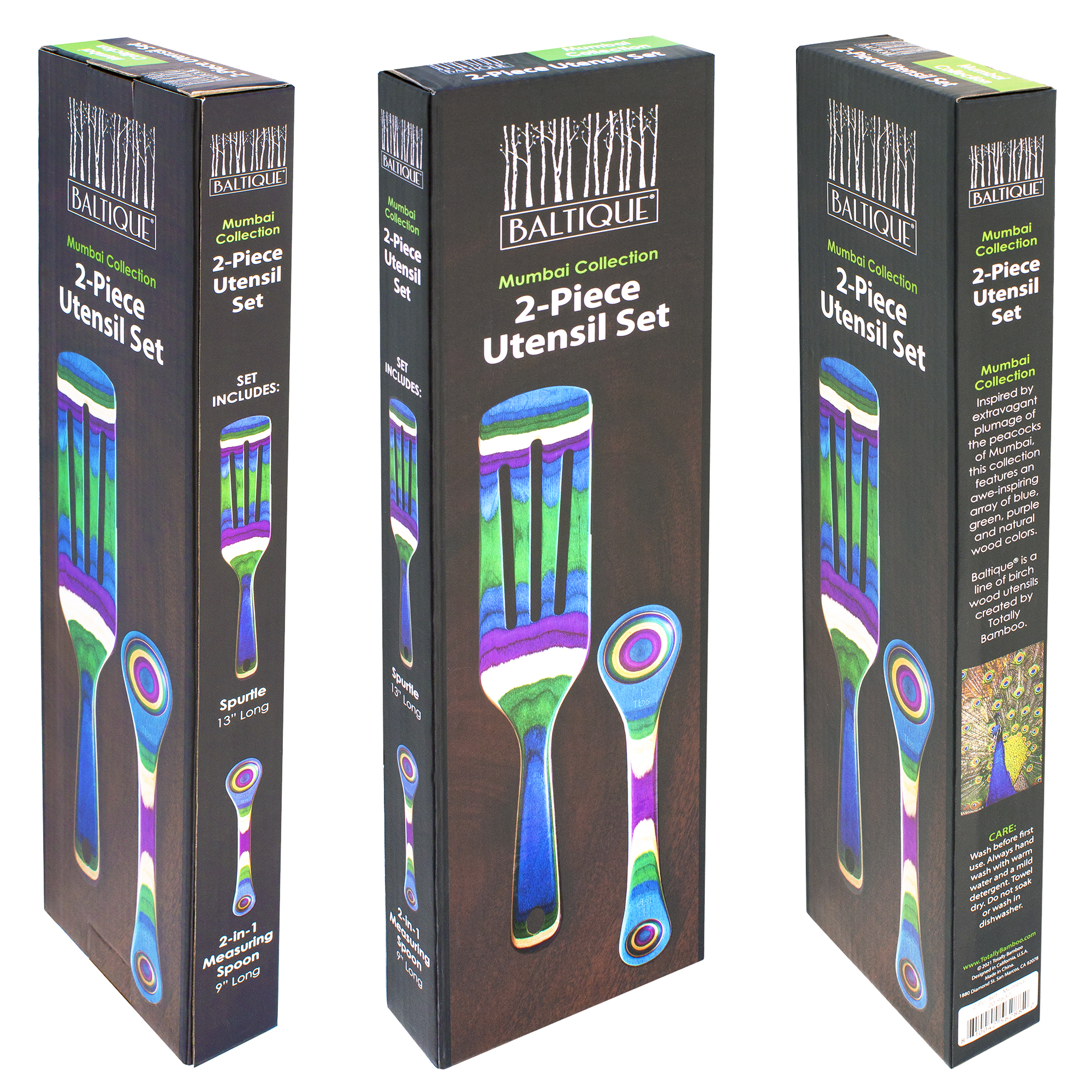 Baltique® Mumbai Collection 2-Piece Cooking Utensil Set 2