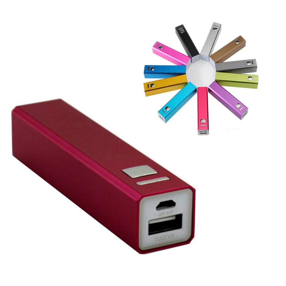 Portable Charger 2600Mah Power Bank Pack With Micro(Input)