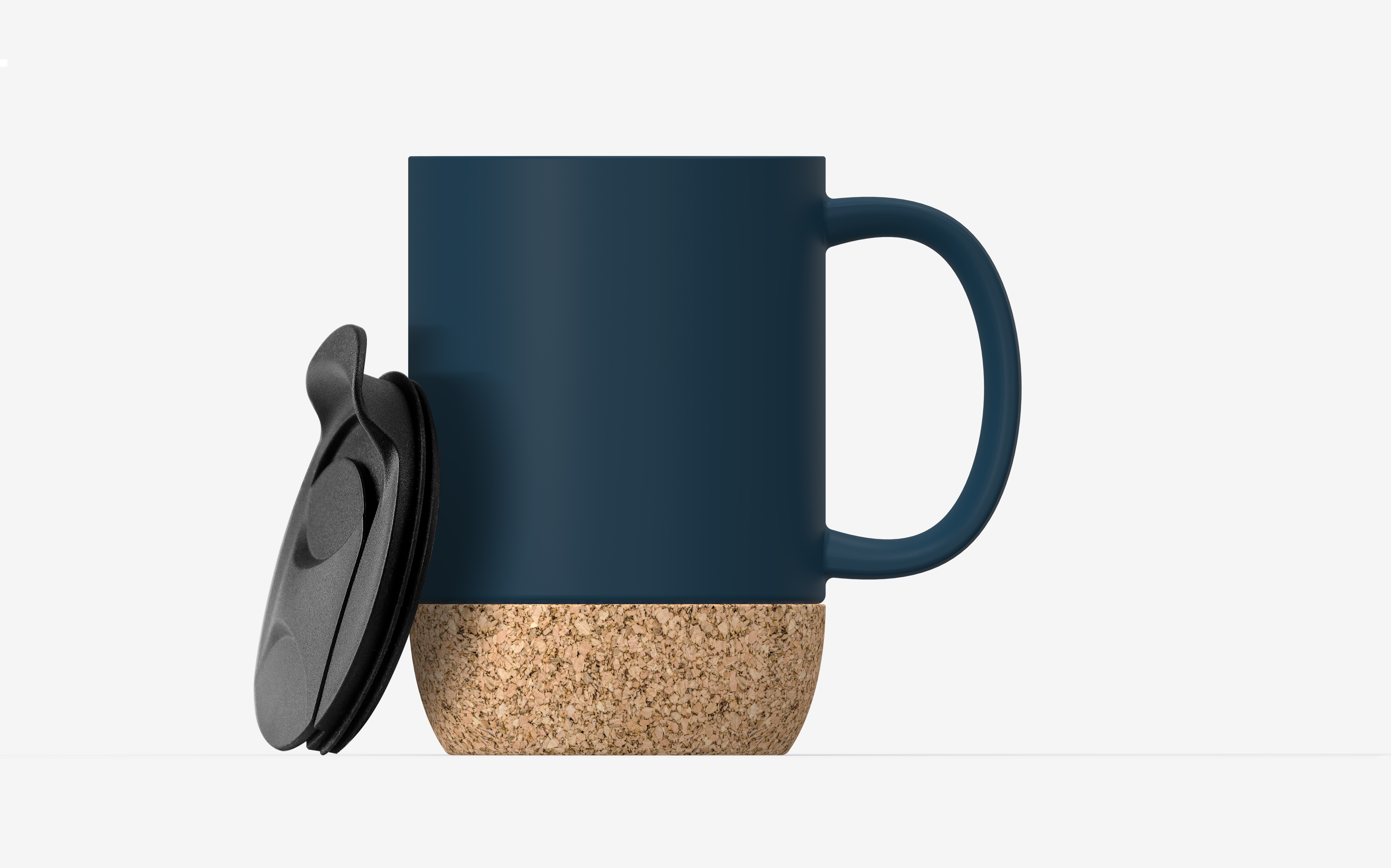 12 oz Asobu Cork Ceramic Coffee Mug 8