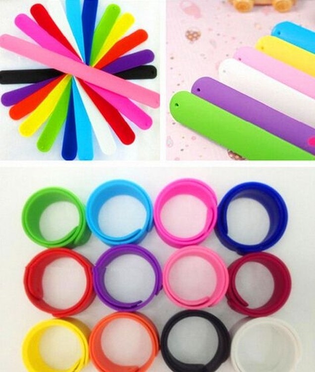 PVC Reflective Slap Bracelet 2