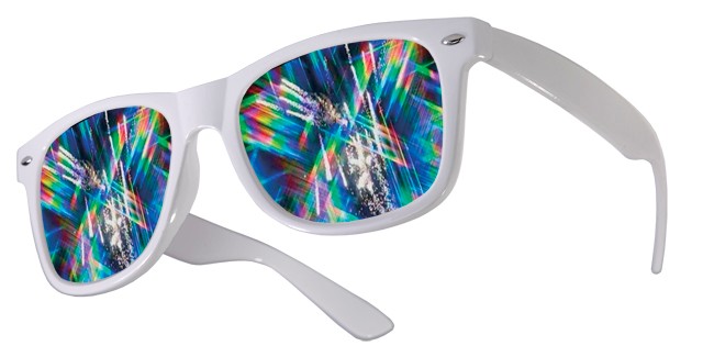 Diffraction Glasses - Plastic - Custom Imprint 5