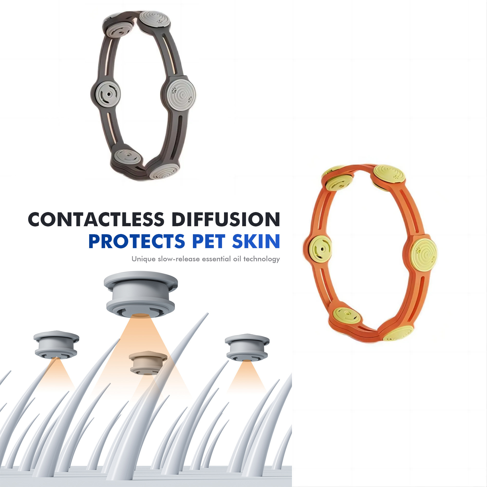 Long-Lasting Pet Insect Repellent Collar 2