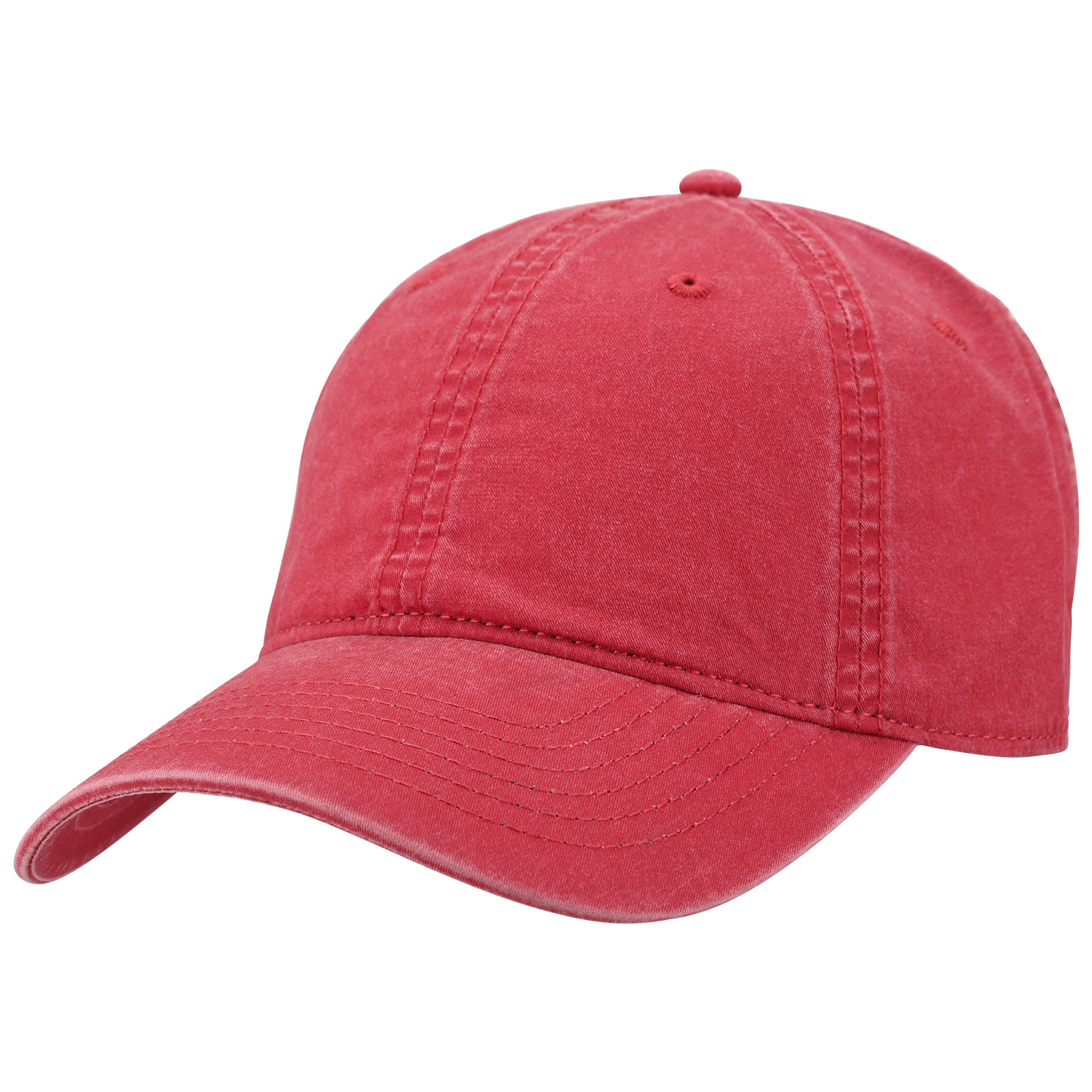 Washed Cotton Baseball Cap 5