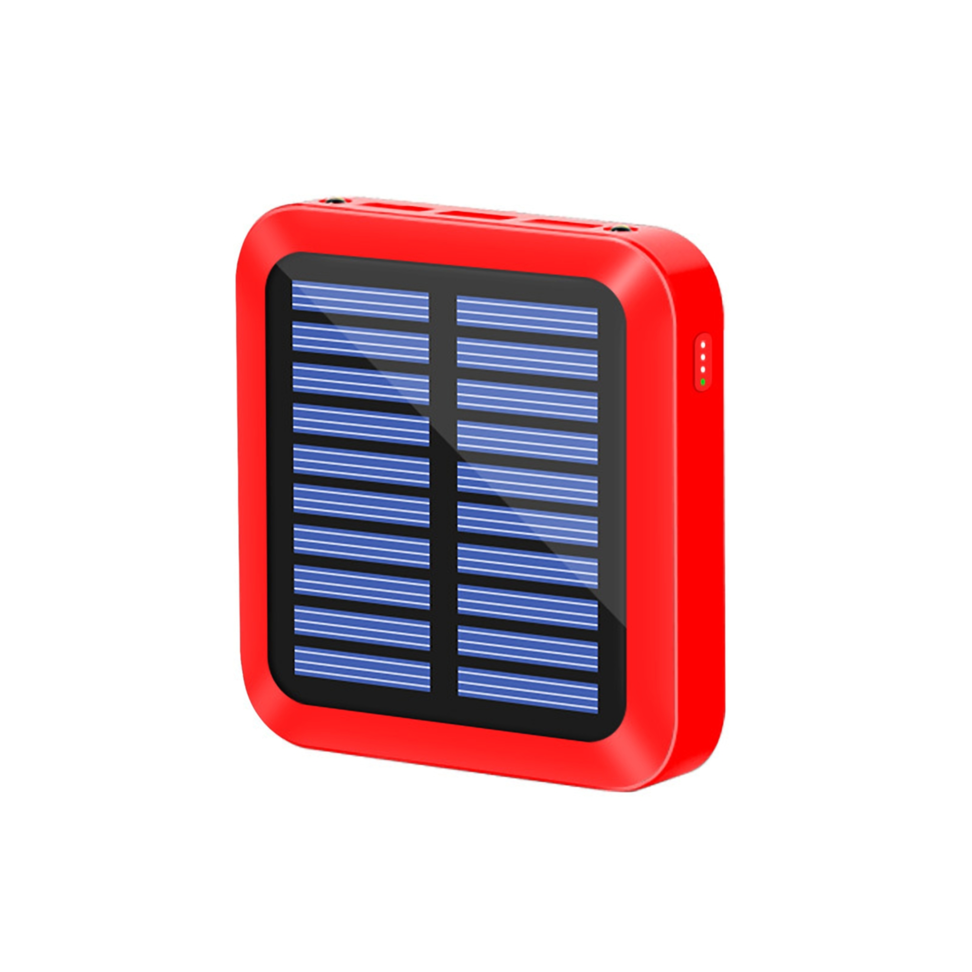10,000 mAh Solar Power Bank w/LED 1