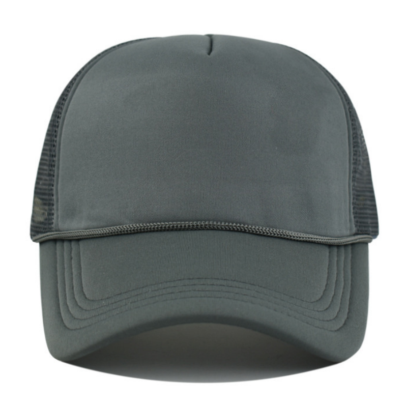 Sponge Mesh Baseball Trucker Cap with String 3
