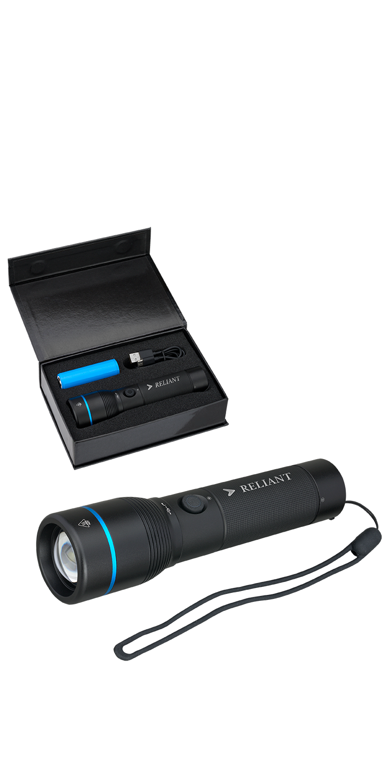 Urban Peak® Rechargeable 20W Crosshatch Flashlight 20