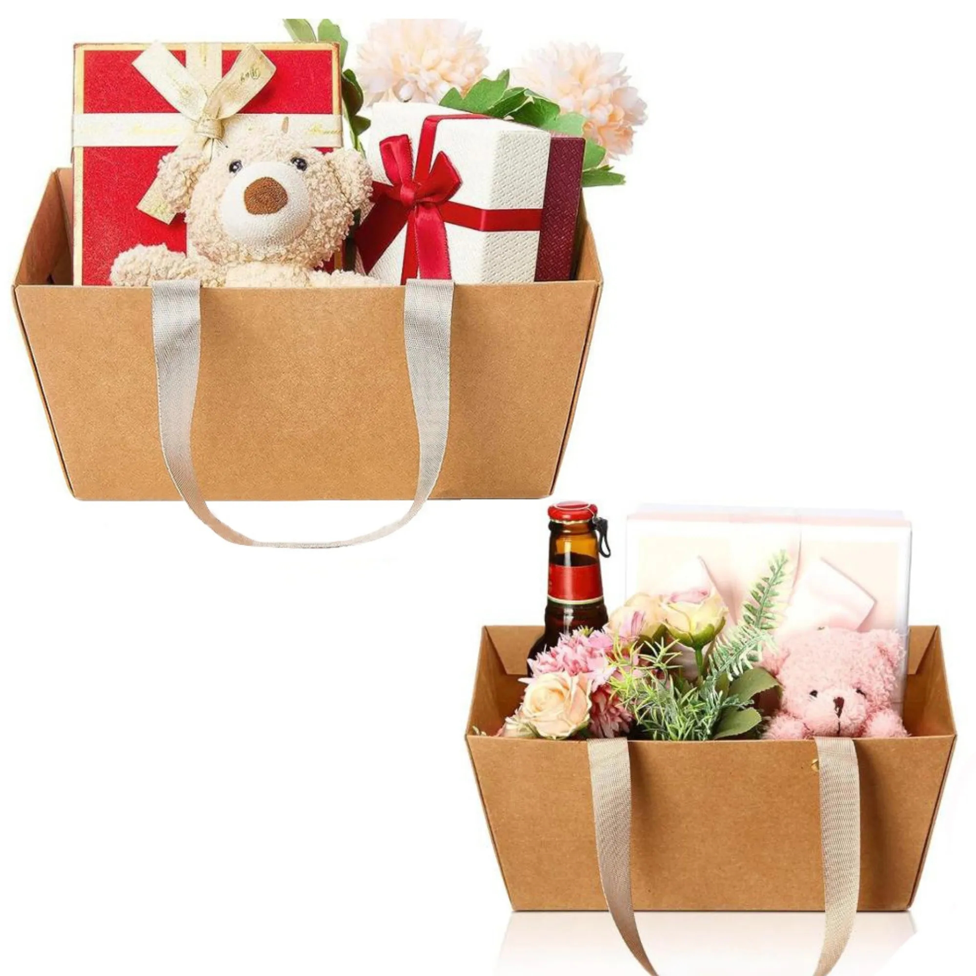 Matte Kraft Paper Gift Packaging Tote Bag 3