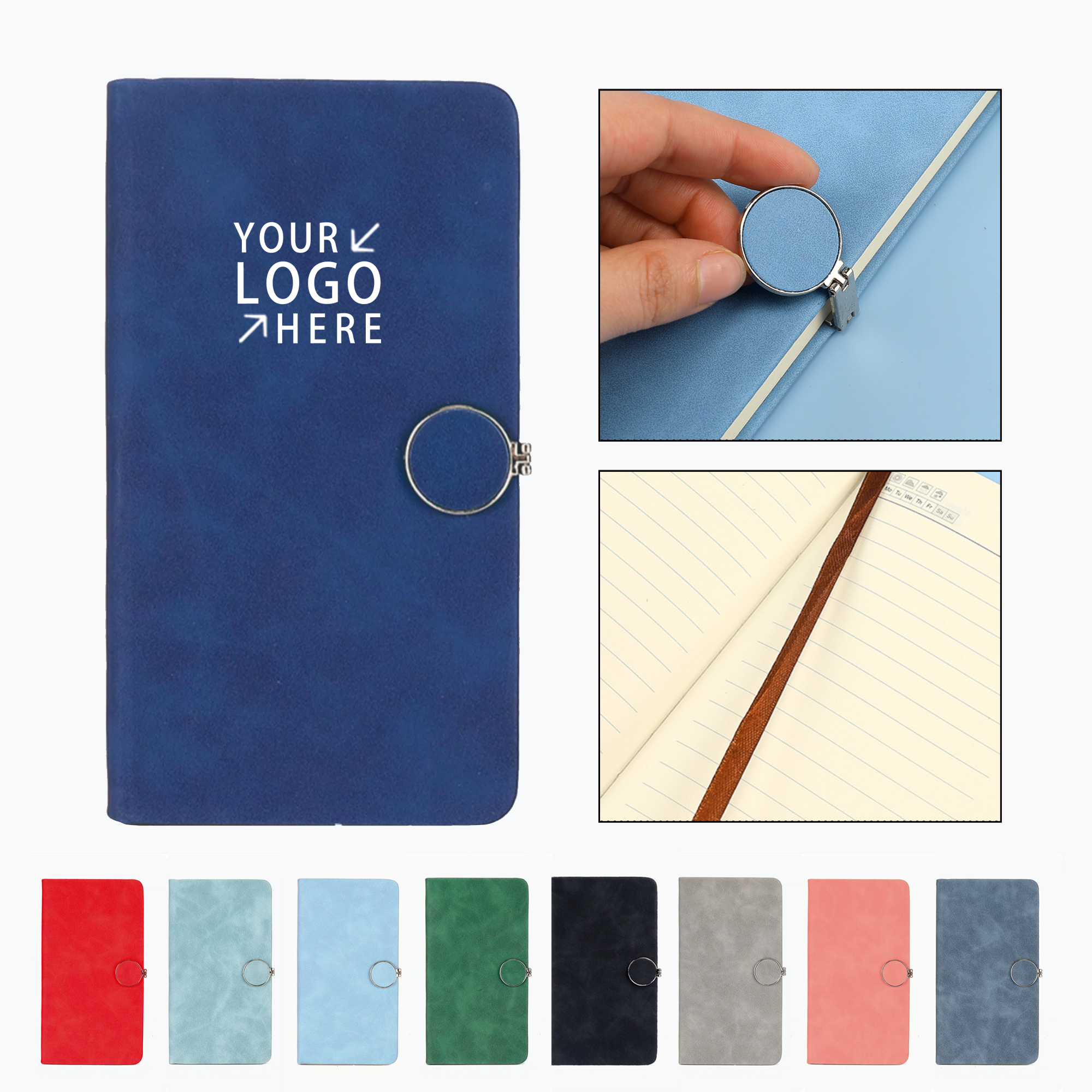 Round Magnetic Closure Notebook 2