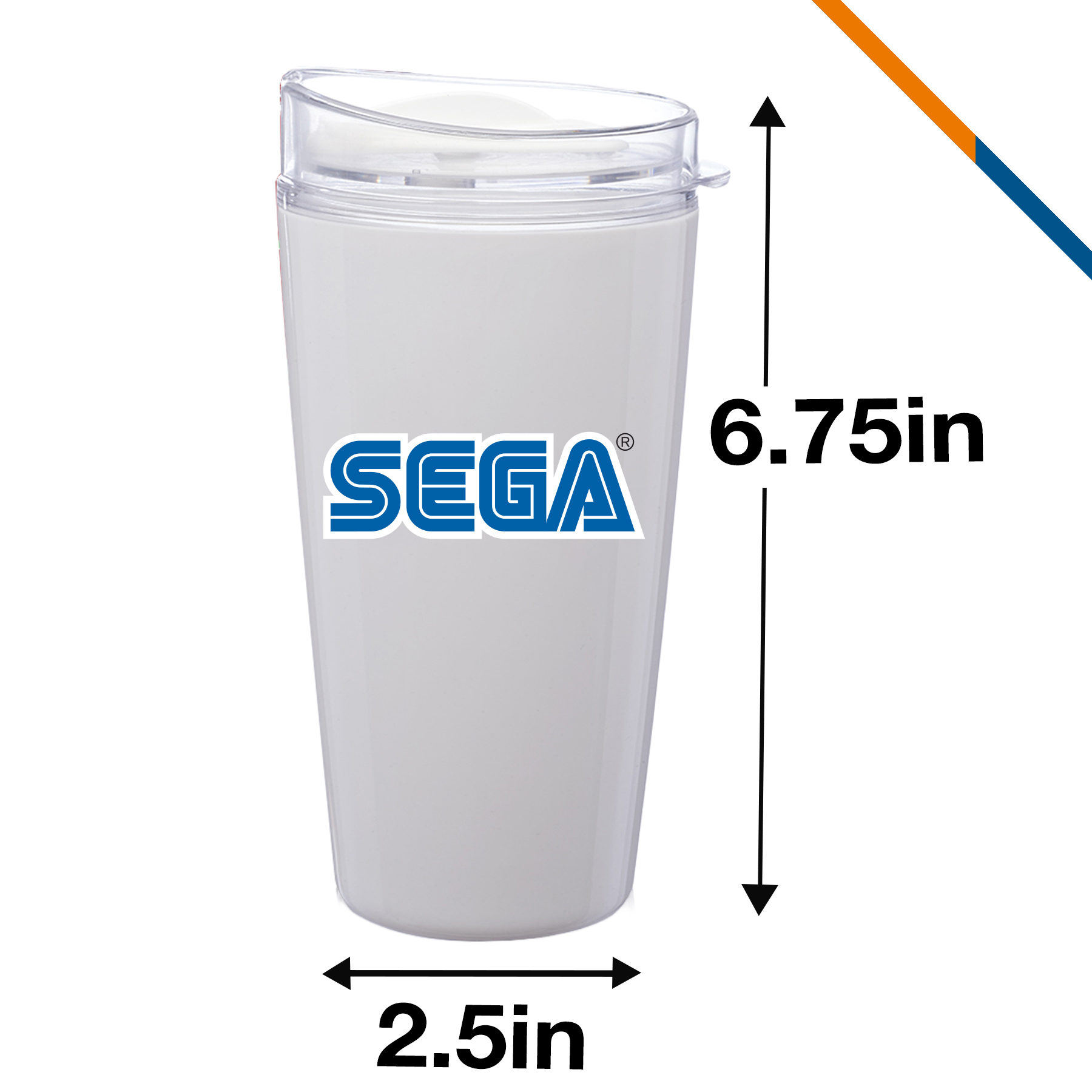 Serio Plastic Coffee Tumbler - 16 OZ. 3