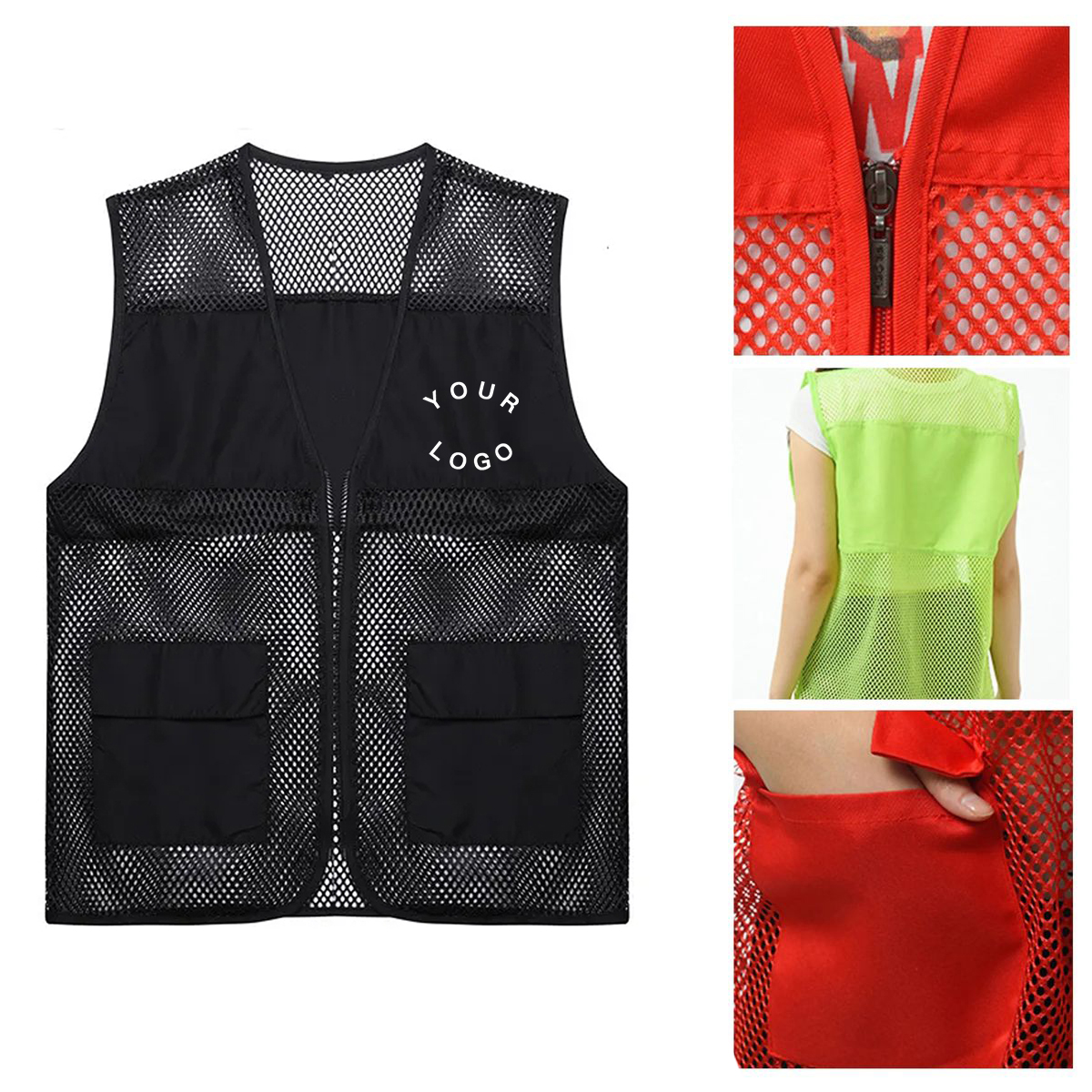 Volunteer Team Vest With Practical Storage Pockets 1