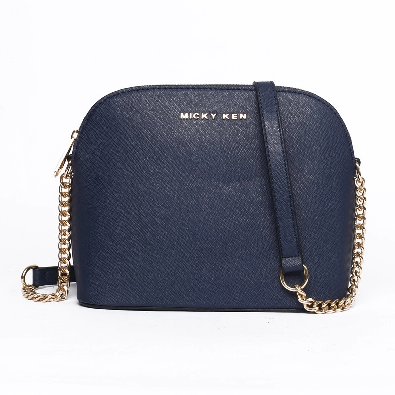 Cross Leather Shoulder Chain Small Shell Bag 8