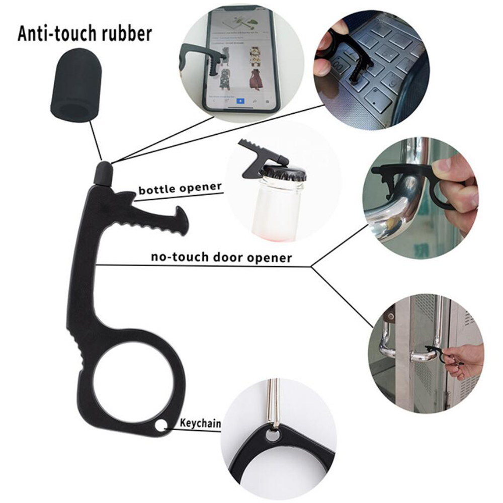 Stylus Tip Door Opener With Retractable Badge 2