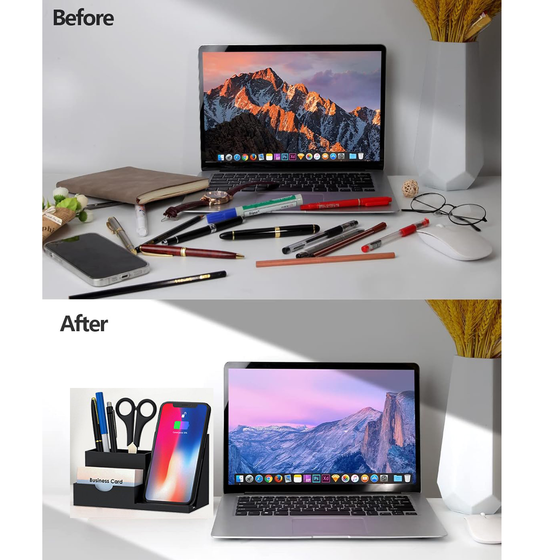 Wireless Charging Pen Holder 5