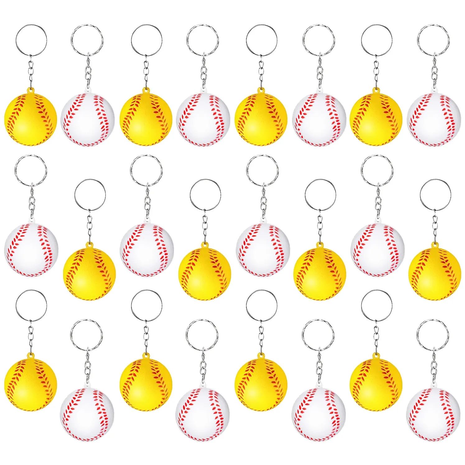 Ball Stress Reliever Key Chain 6