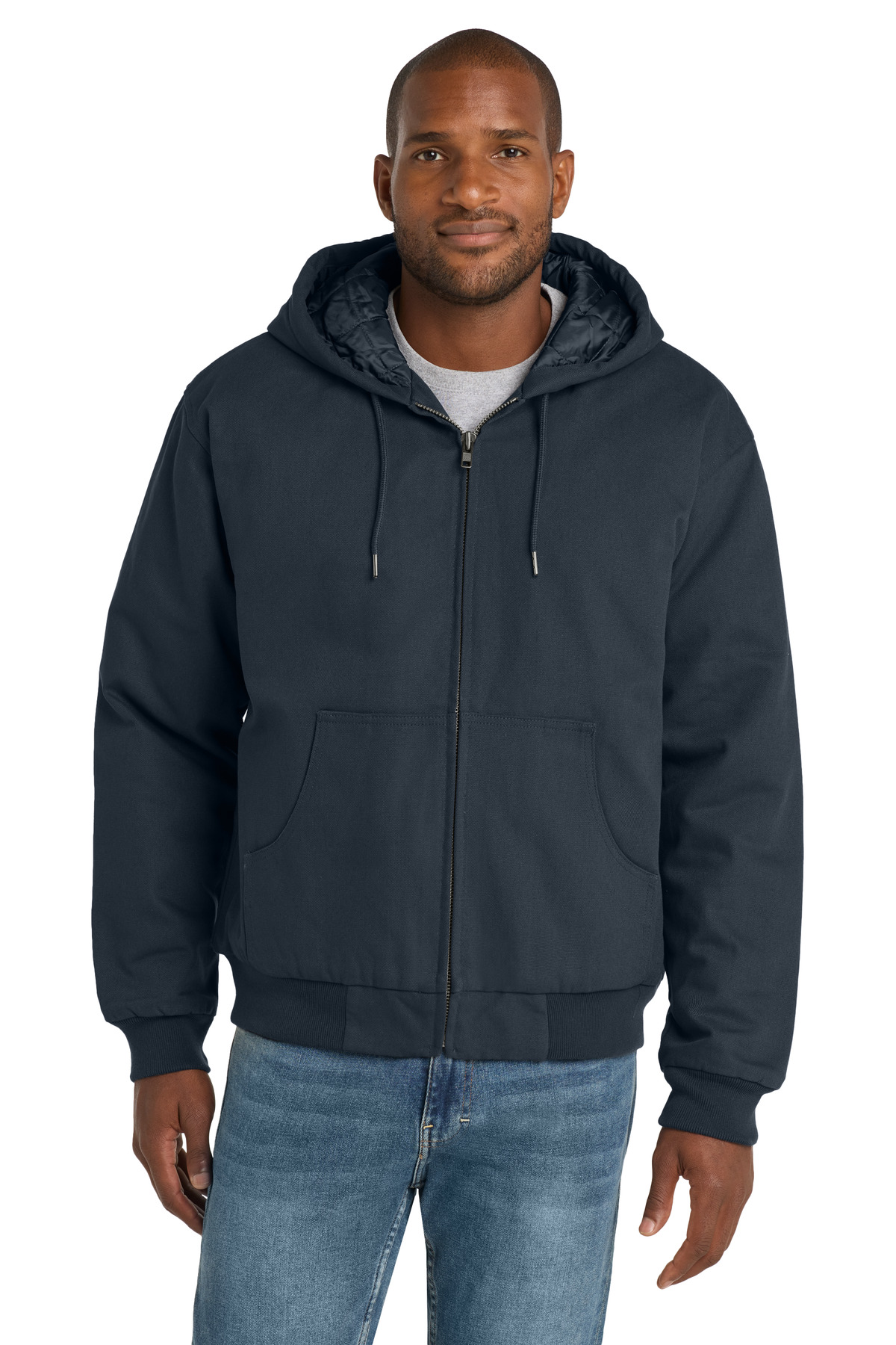 CornerStone - Duck Cloth Hooded Work Jacket. J763H 31