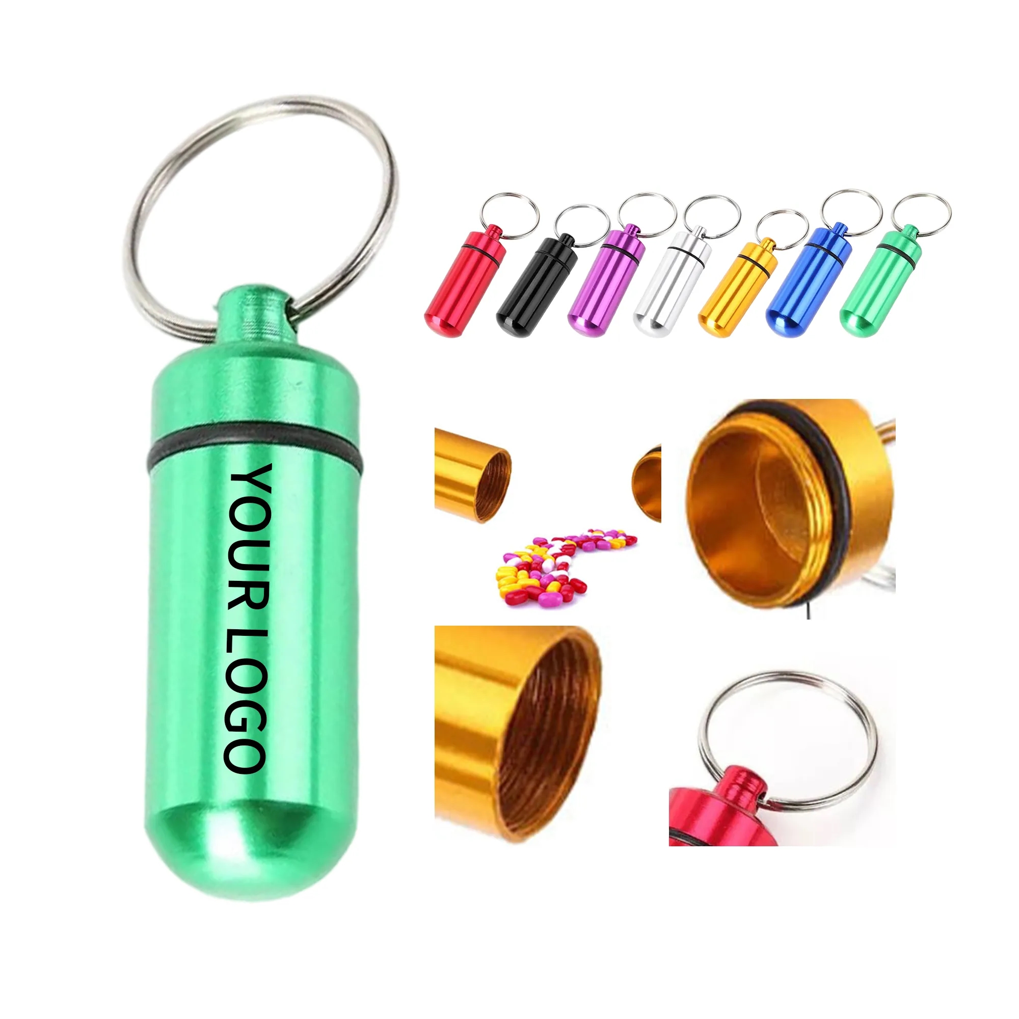 Aluminium Bottle Opener Keychain 1