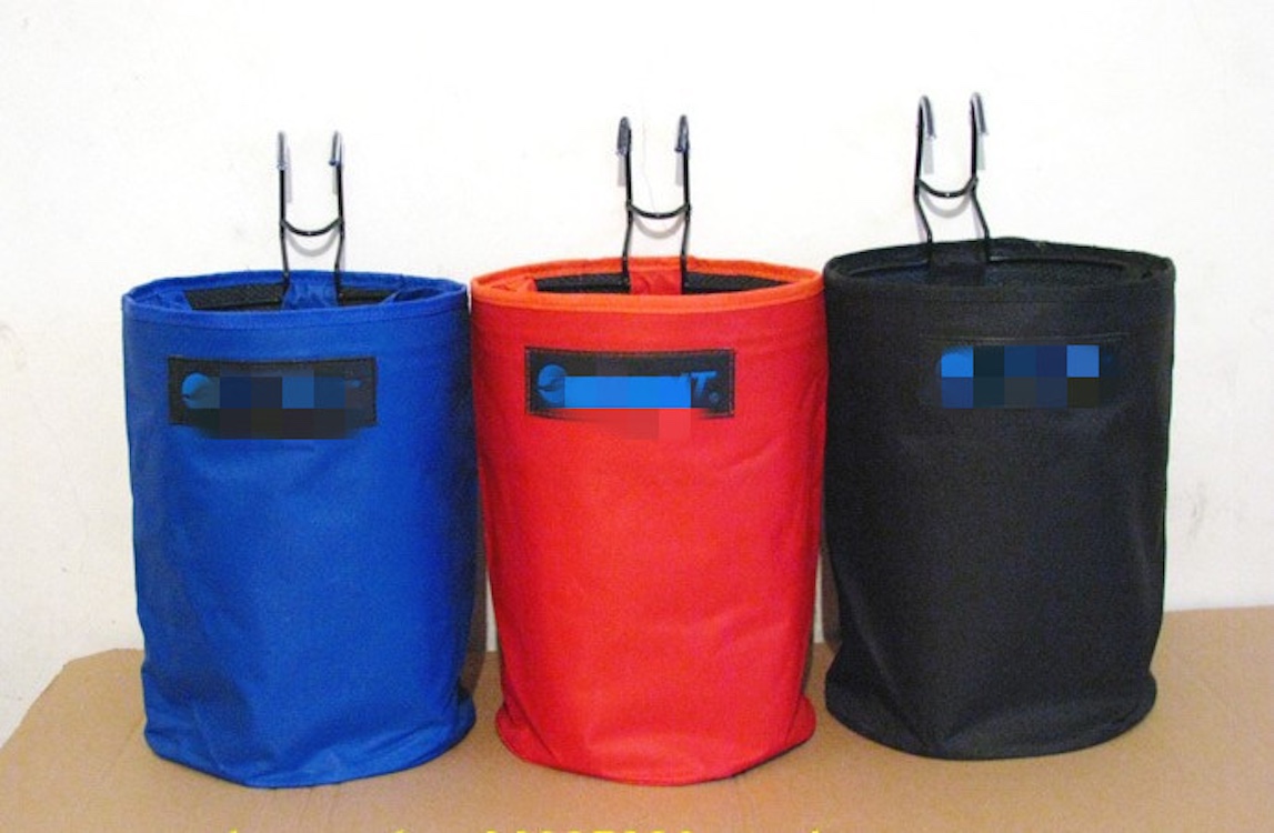 Folding Canvas Bicycle Basket 3