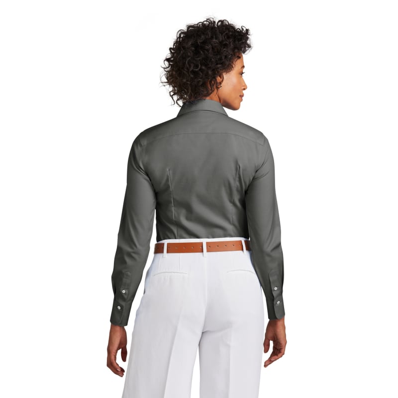 Brooks Brothers Women's Wrinkle-Free Stretch Pinpoint Shirt 17