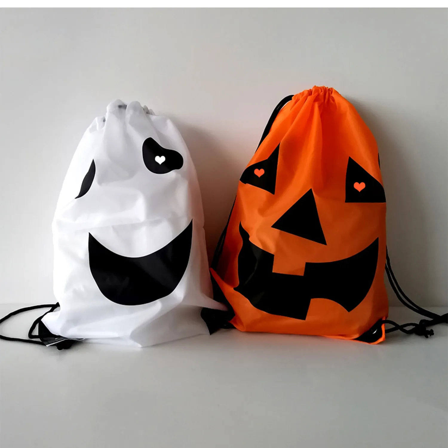 Halloween Pumpkin Drawstring Bag 2