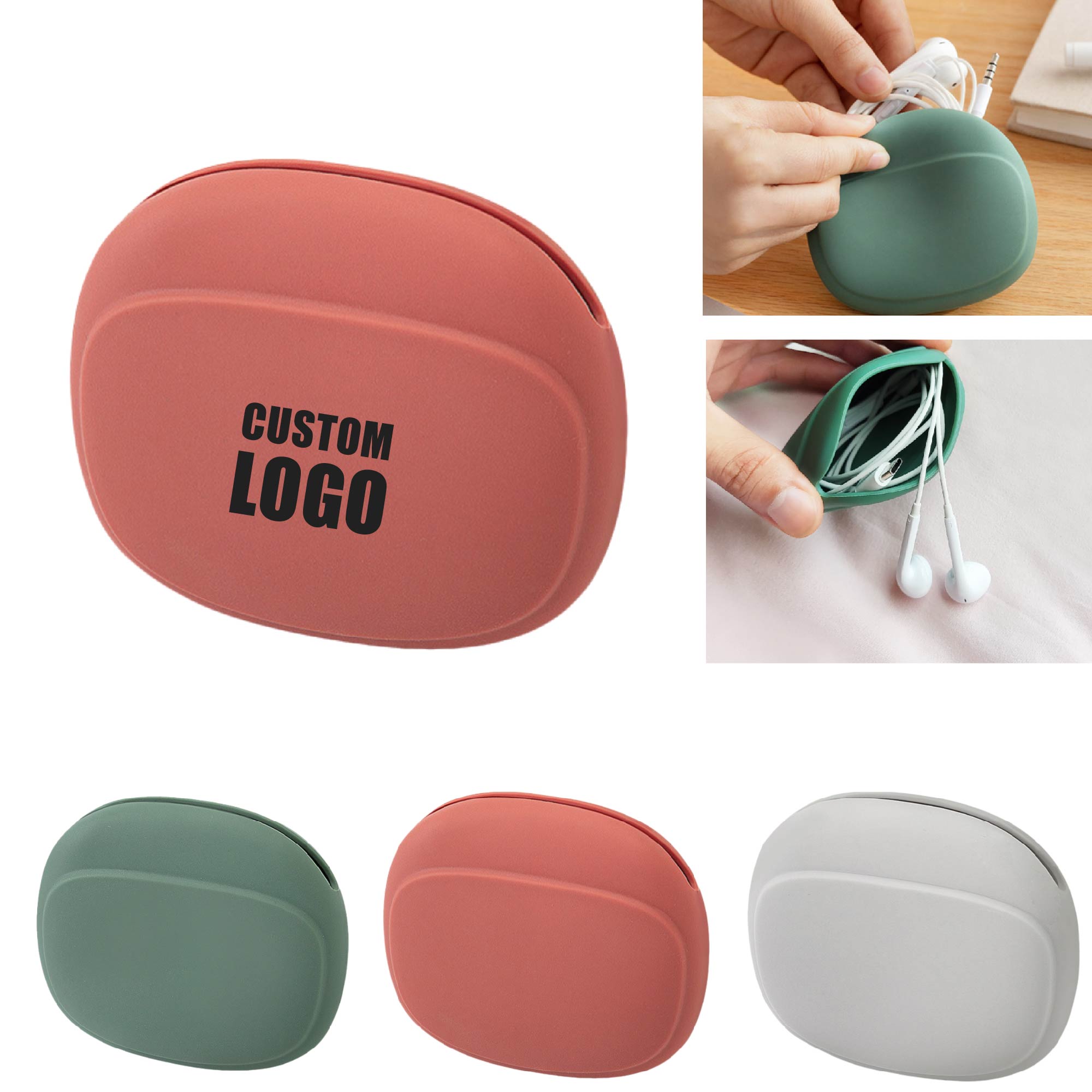 MOQ 10 pcs Portable Cable Storage Case 2