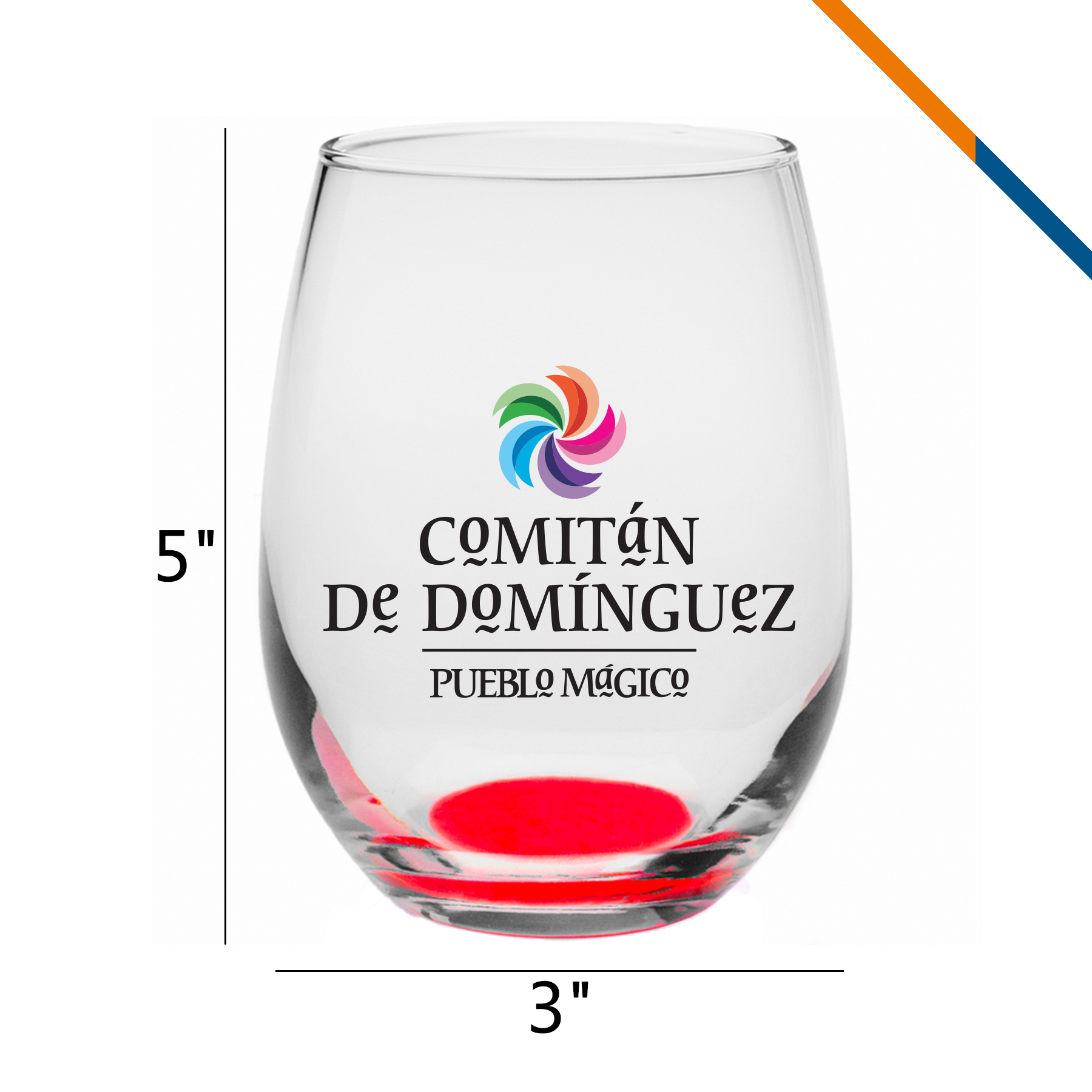 Maia Stemless Wine Glasses - 21 OZ. 6