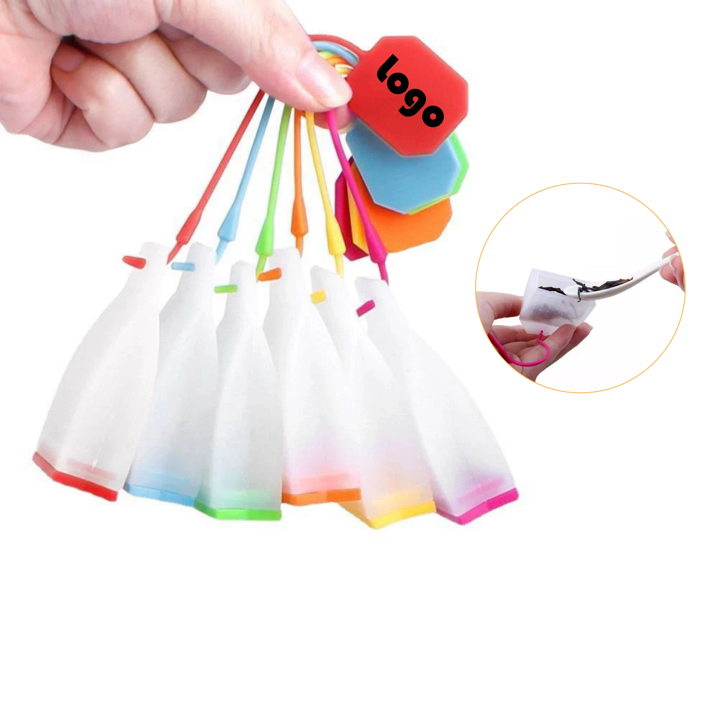 Silicone Tea Bag Strainer Filter 2