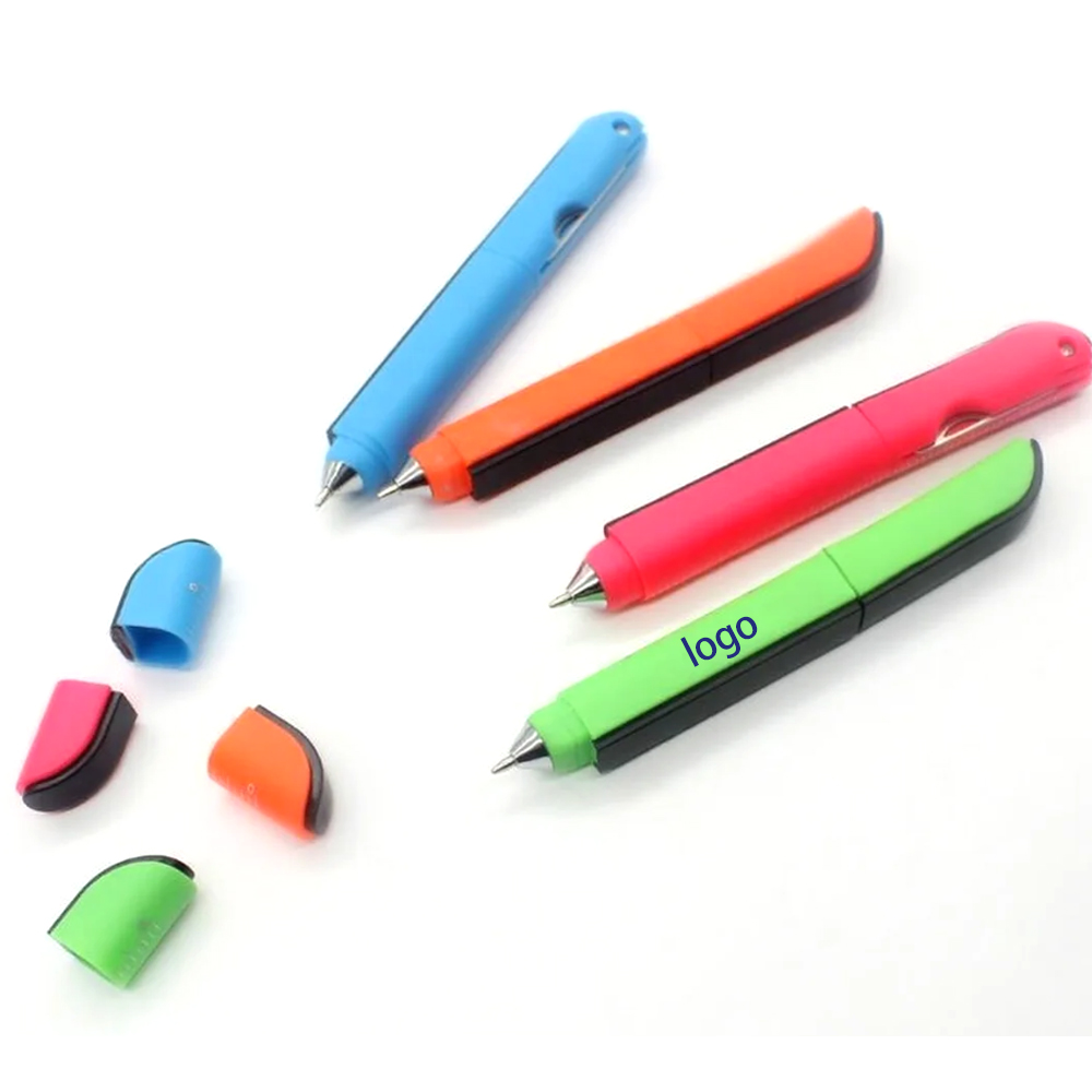 Custom Logo Multi Function Ballpoint Pen with Ruler 5