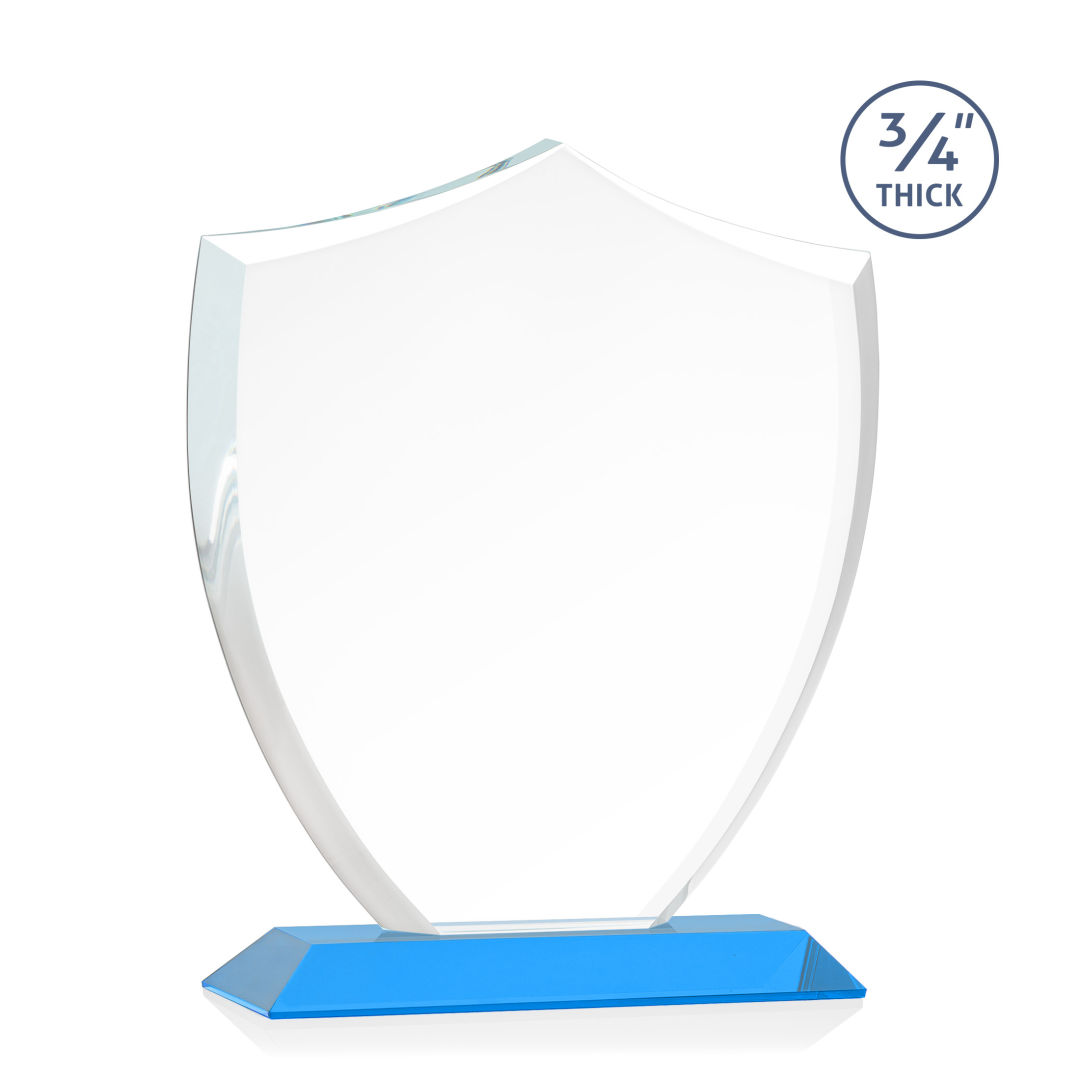 Scudo Shield VividPrint™ Award - Sky Blue 2