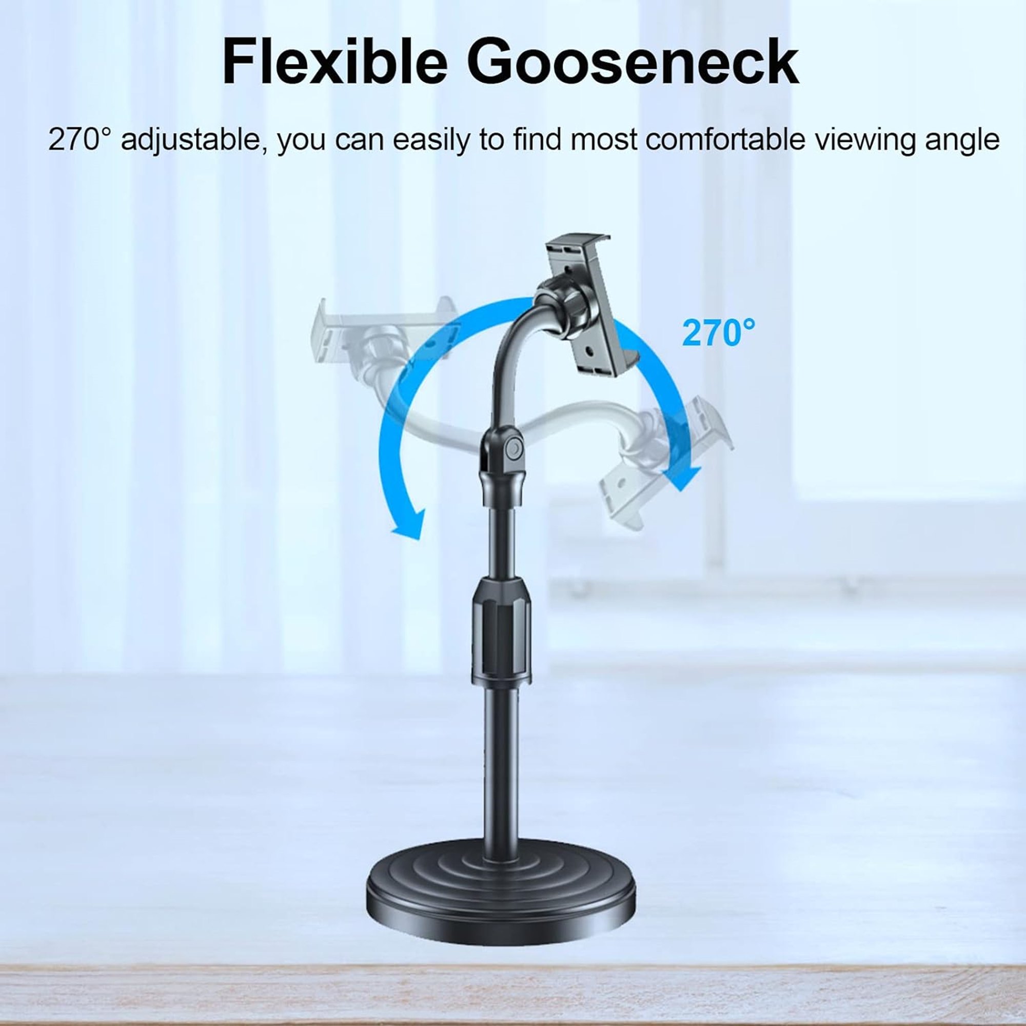 Adjustable Height Phone Stand For Live Streaming 5
