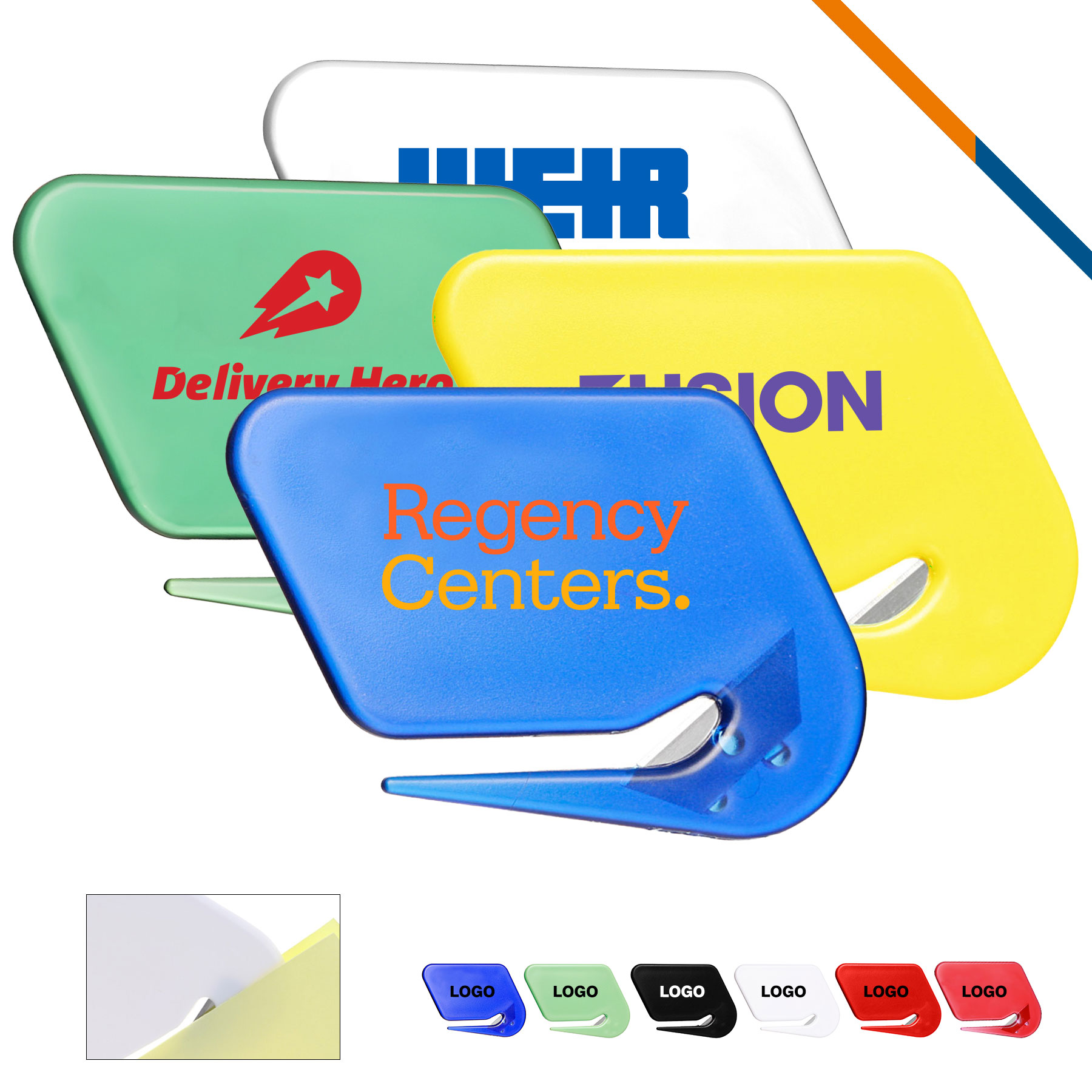 Perease Translucent Letter Openers 12