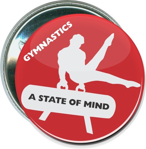 Gymnastics A state of mind, Sports Button 2