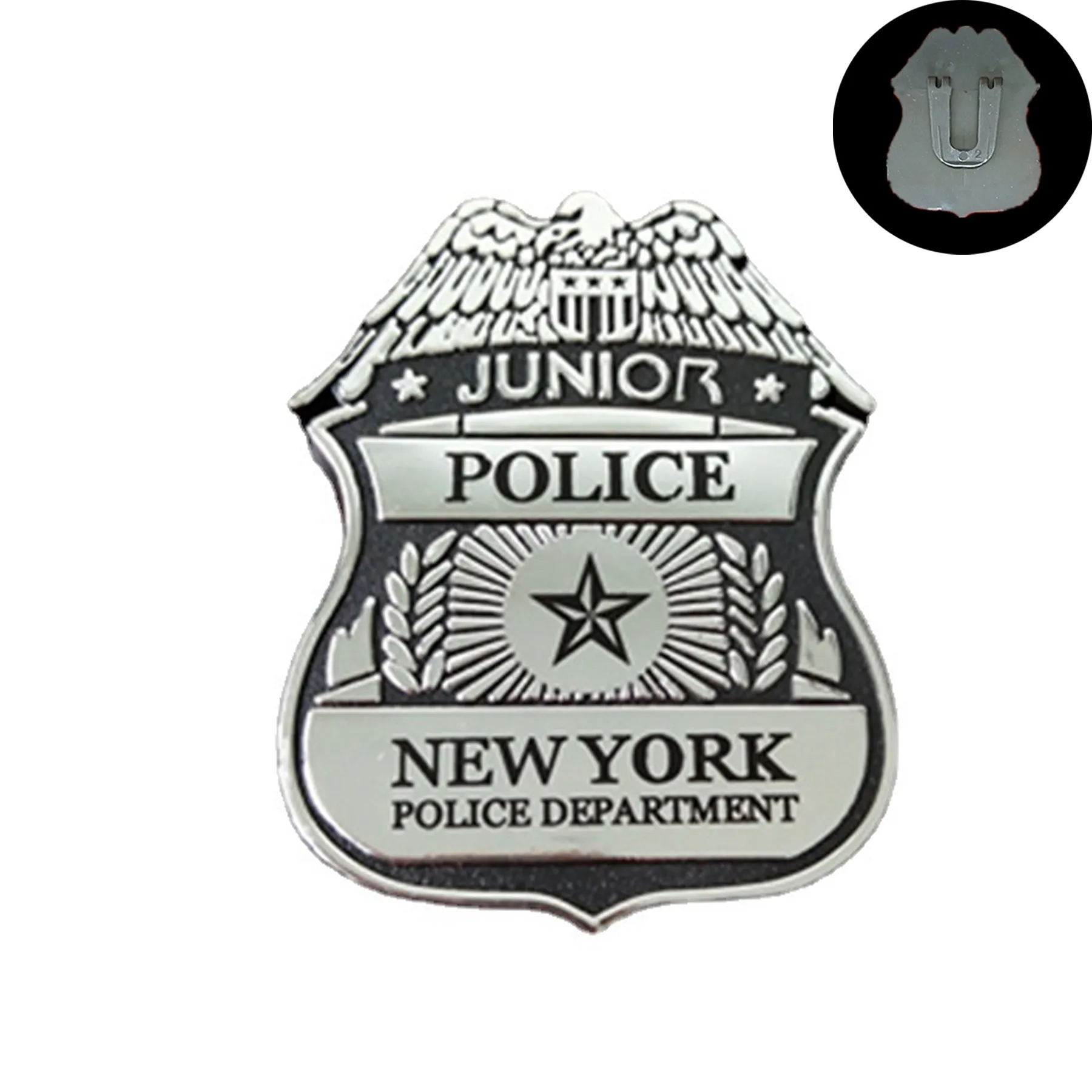 Plastic School Pin Badge 1