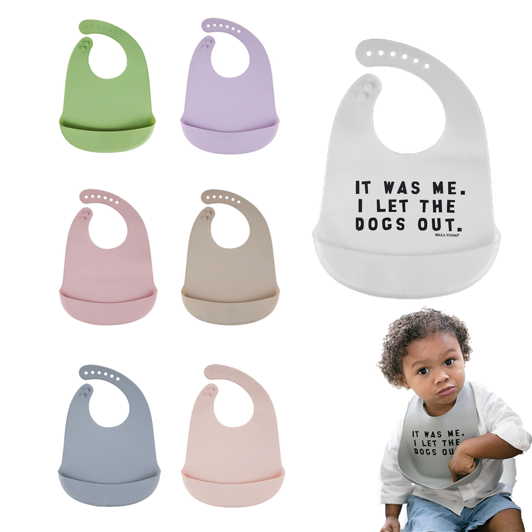 Silicone Baby Bib 4