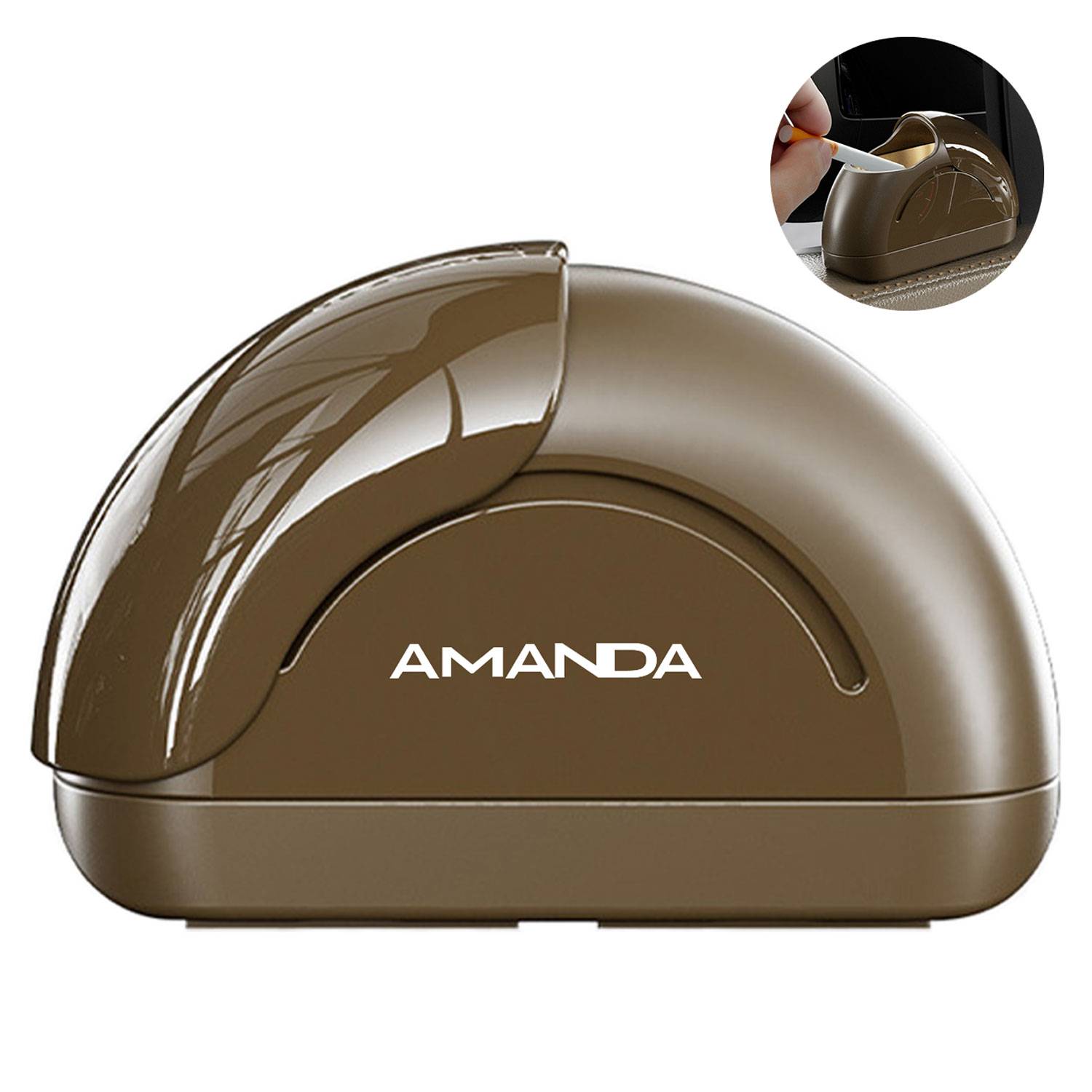 high quality metal touch texture Car Door Ashtray 3