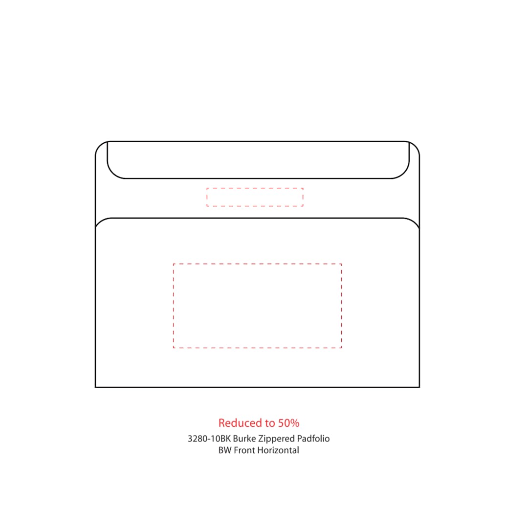 FSC® Mix Burke Zippered Padfolio 11