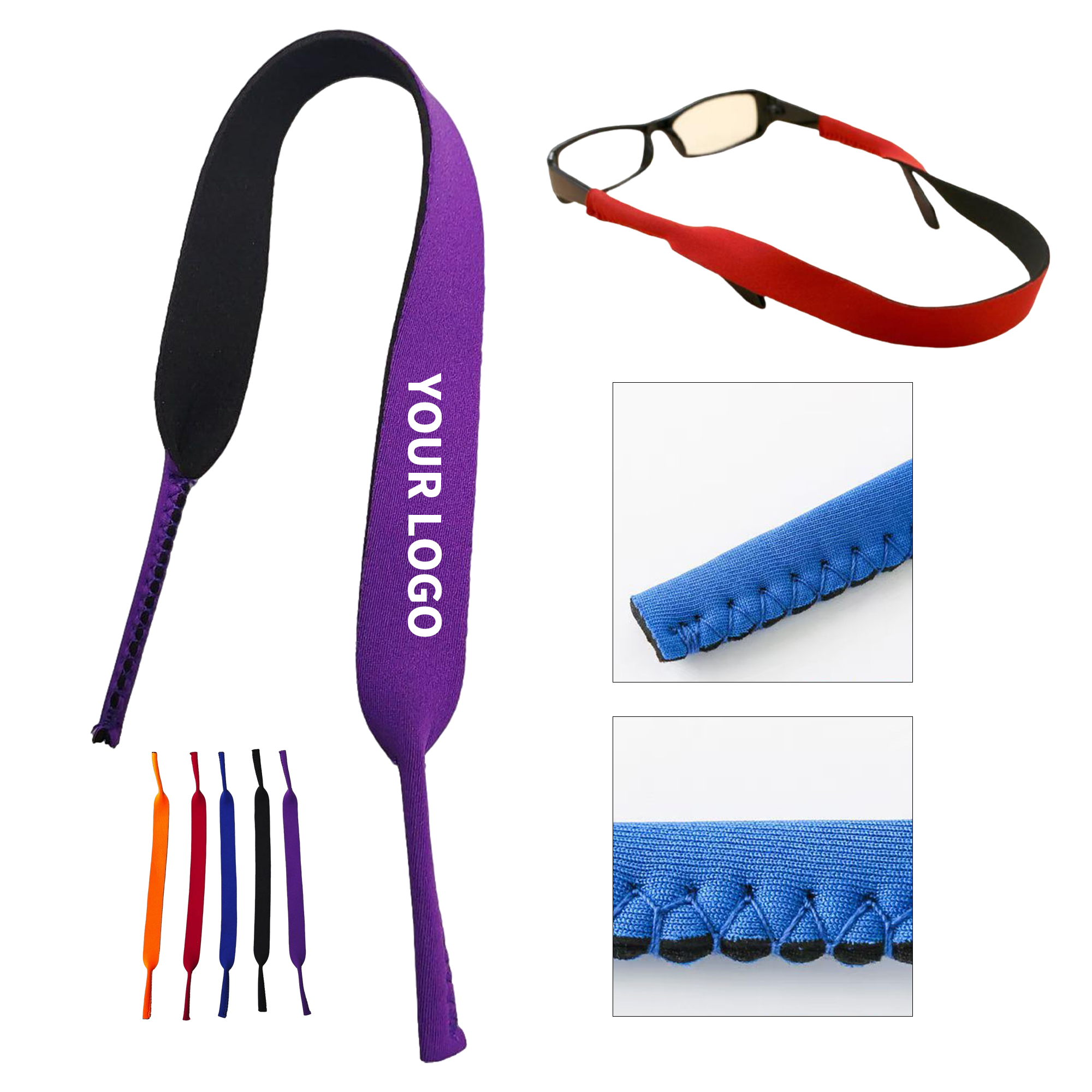Neoprene Material Waterproof Sunglasses Strap 1