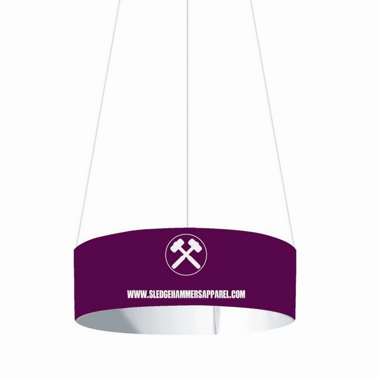 Circular Hanging Sign Kit - 15' Dia. x 4'H 3