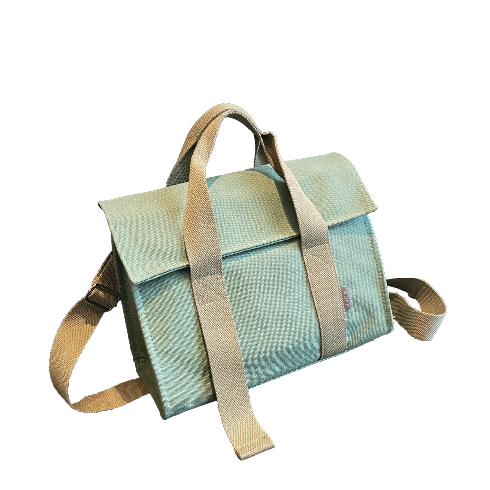 Stylish Canvas Carryall Bag, custom tote bag with logo imprint 5