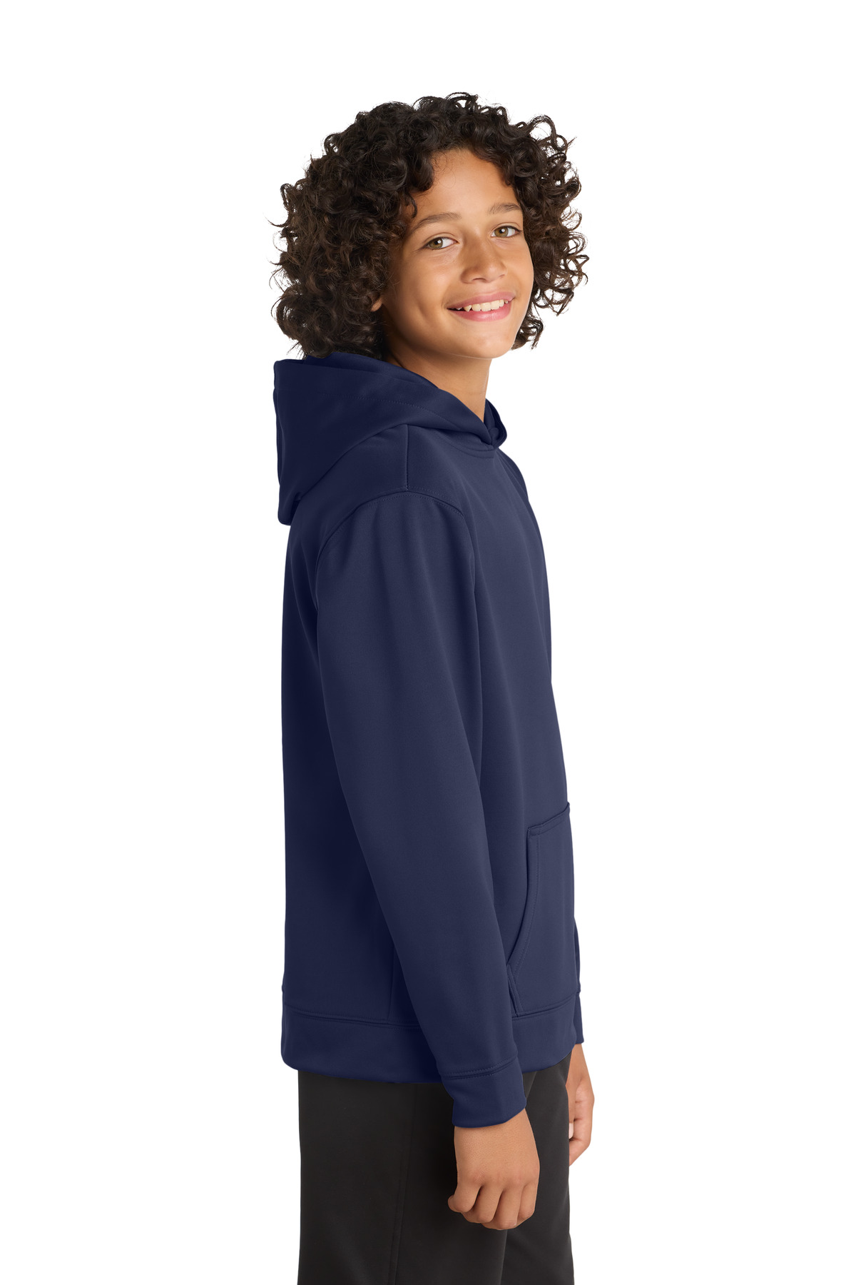 Sport-Tek Youth Sport-Wick Fleece Hooded Pullover. YST244 33