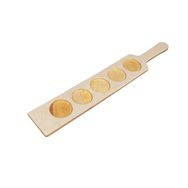 Plywood Sampler Paddle 5 Pocket