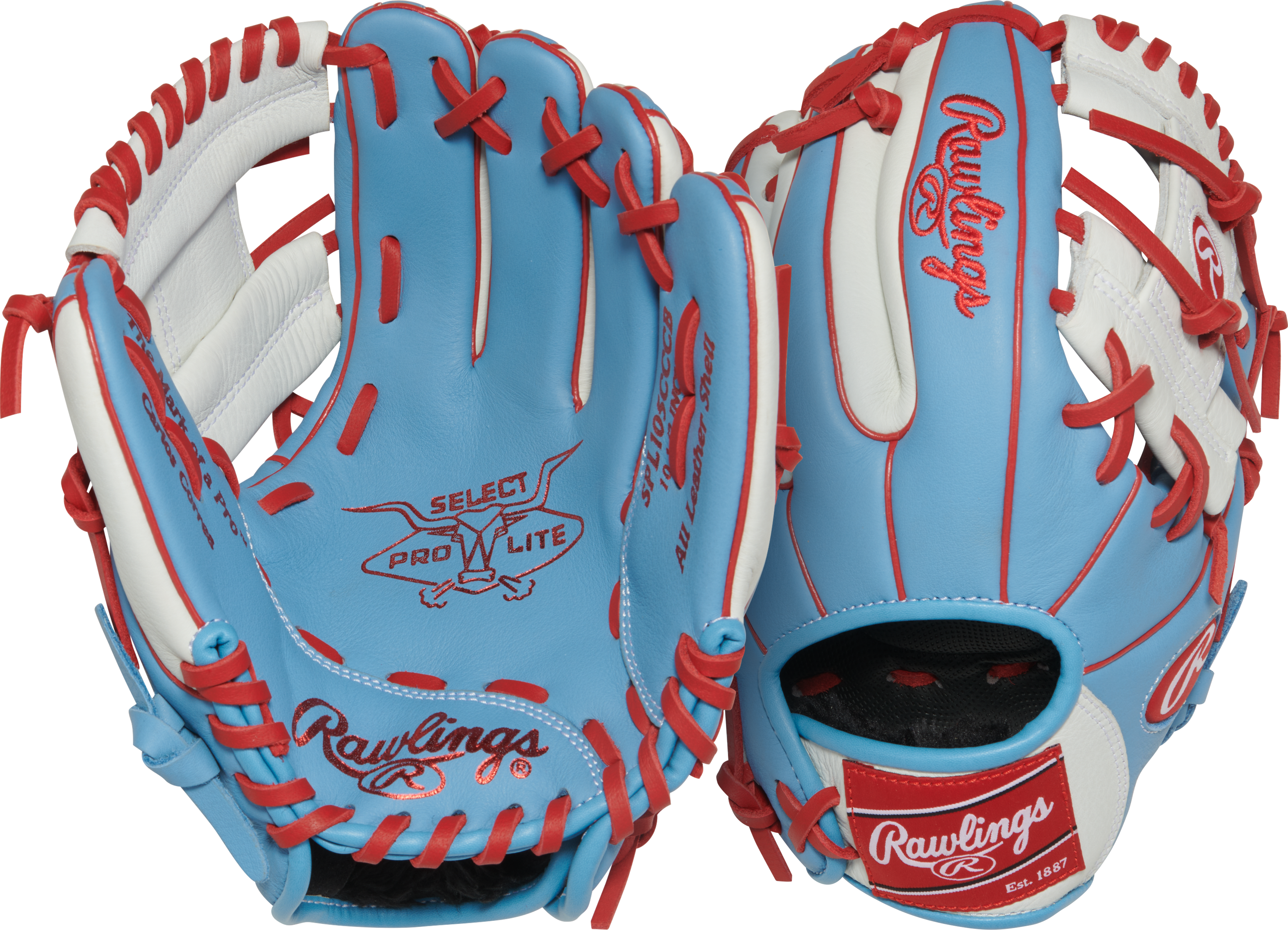 Rawlings Select Pro Lite 10.5 in Baseball  Glove, Infield 2