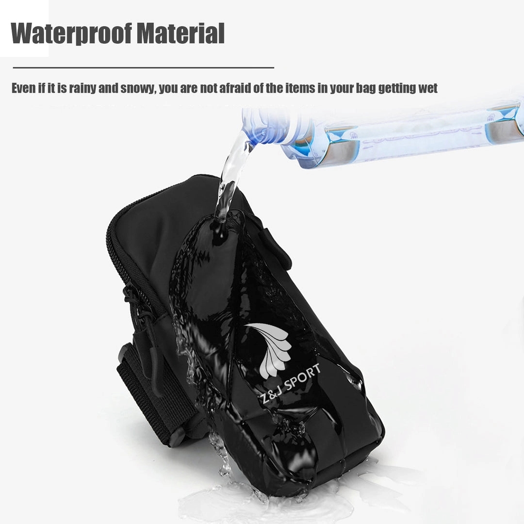 Outdoor Sports Double Pockets Arm Bag 6