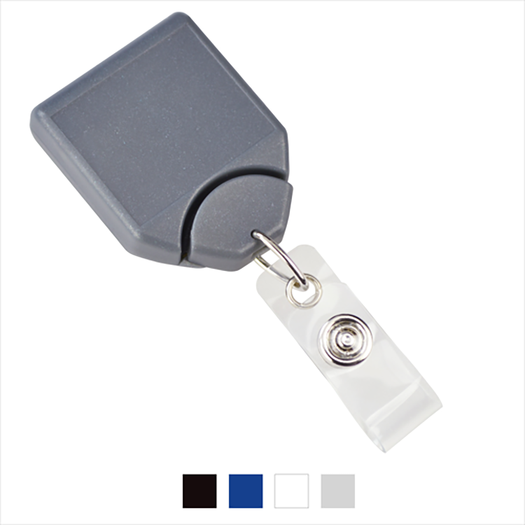 Badge Reel with Swivel Toothed Clamp 4