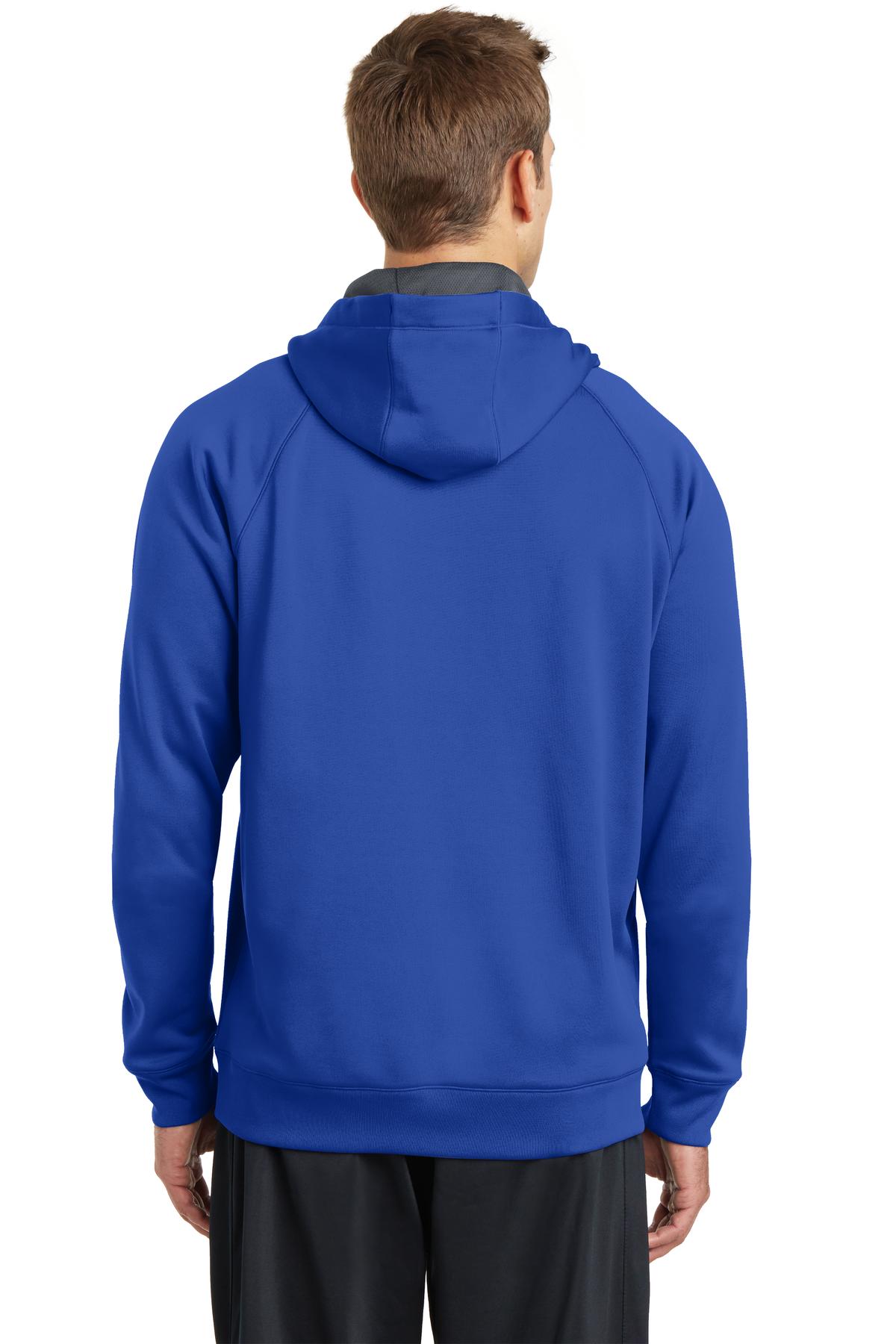 Sport-Tek® Tech Fleece Hooded Sweatshirt, custom hoodie or sweatshirt with logo imprint 2