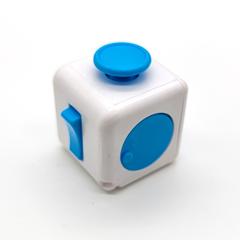 6-Sided Fidget Cube Stress Relief & Focus Toy for Adults & Kids 4