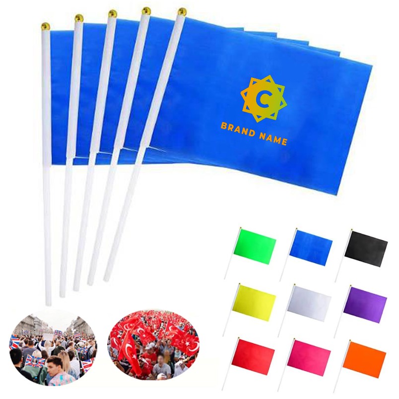 Custom Hand Held Flag 2